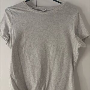 Gray Crew Neck T-Shirt
